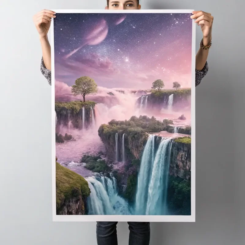 Digital Dreamscape Poster